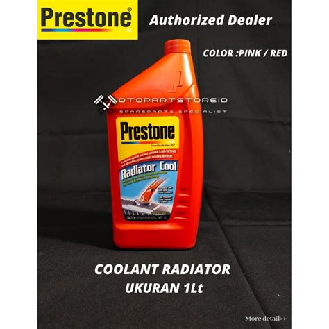 Jual PRESTONE AIR RADIATOR COOLANT 1 LITER MERAH Shopee Indonesia