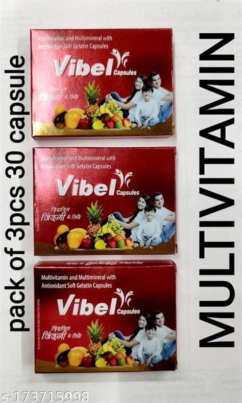 Vibel Multivitamin And Minerals Softgel Capsule Pack Capsules