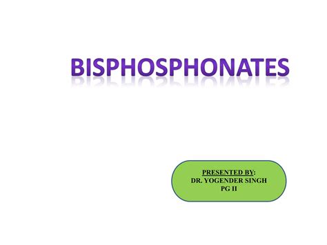 Bisphosphonates Ppt