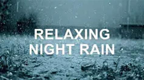 Best Relaxation And Sleep Rain Sound Youtube