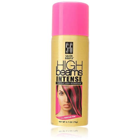 High Beams Intense Temporary Spray On Hair Color 76g Colour 22 Popstar Pink