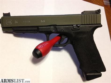 Armslist For Sale Custom Glock 34 Grip Reduction Price Reduced 750