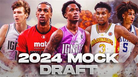 2024 NBA Mock Draft as regular season begins