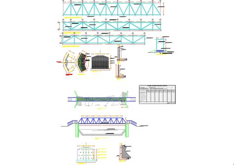 Puente Peatonal En AutoCAD Descargar CAD Gratis 296 85 KB Bibliocad