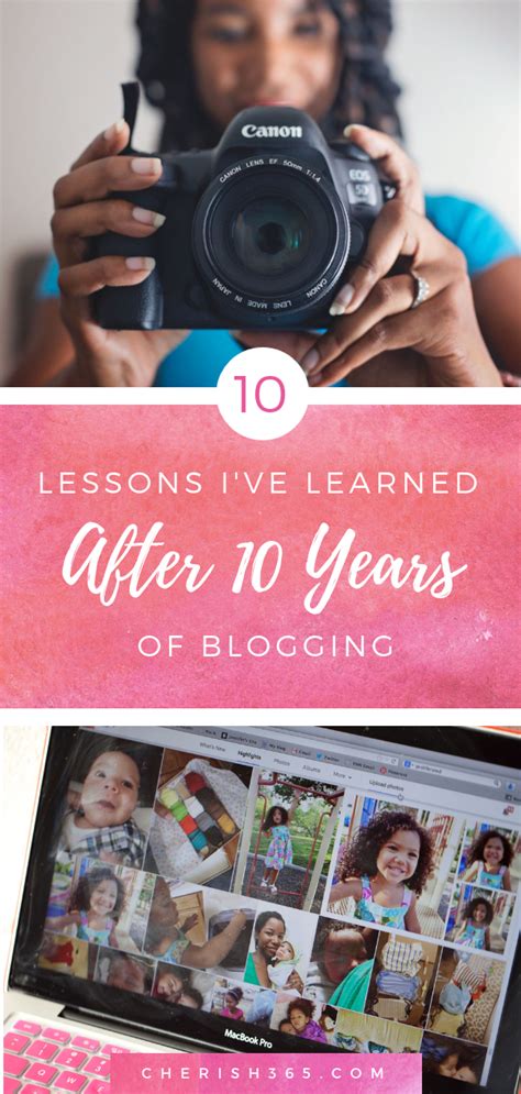 10 Lessons Ive Learned After 10 Years Of Blogging Lesson Blog Learning