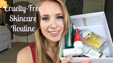 Cruelty Free Skincare Routine Oily Acne Prone Skin Youtube