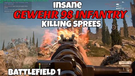 Battlefield Gewehr Infantry Insane Killing Sprees Bf Scout