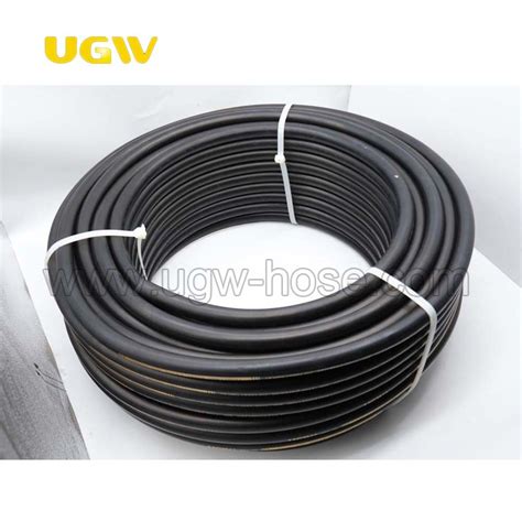 2 High Pressure Steel Wire Braided Rubber Hose Hydraulic Hose En853