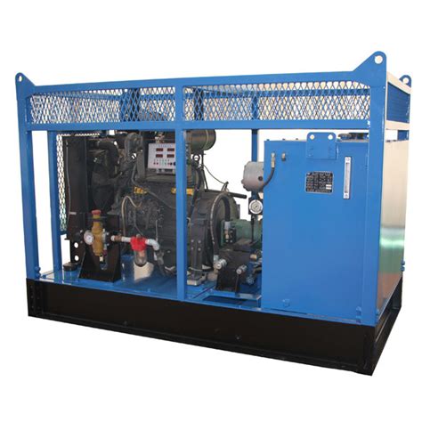 diesel engine drive hydraulic power unit  oil  gas drilling rig