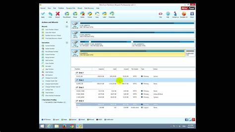 Hard Drive Partitioning Tool Review Minitool Partition Wizard Pro Youtube