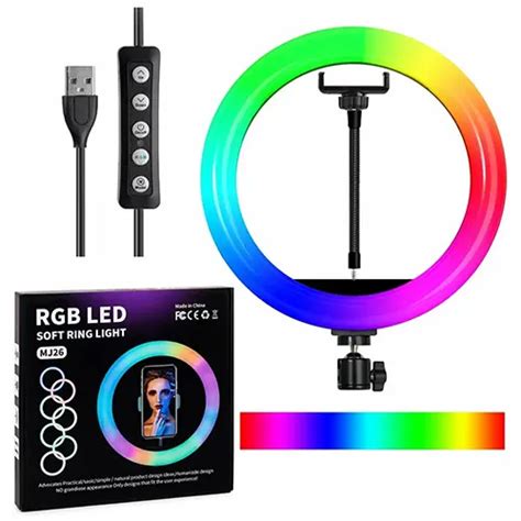 RGB Ring Soft LED Light MJ26 With Stand Tskemarket