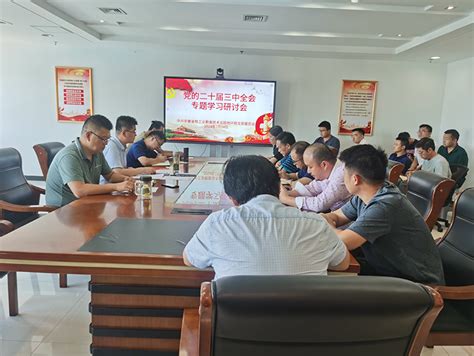 地环院党支部召开党的二十届三中全会专题学习研讨会 党的建设 党建工作 安徽省核工业勘查技术总院