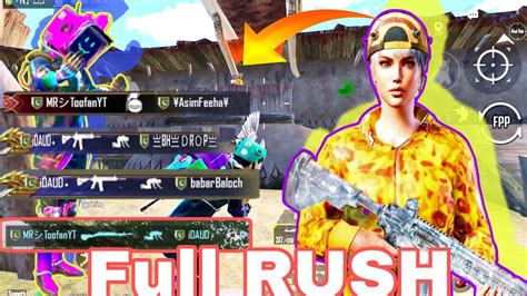 Pubg Mobile Mr Toofanyt Only Rush Baste Video 🥶😍😎 Youtube