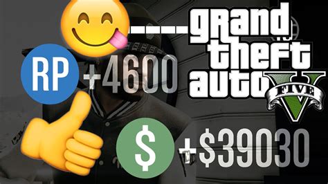 How To Get Money Rank Up Fast In Gta V Online K Per Hour Youtube