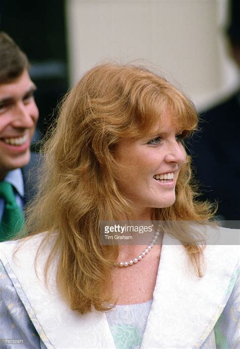 Sarah Ferguson Duchess Of York Outside Clarence House For The Queen