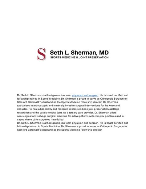 Dr Seth L Sherman Md Pdf Free Download