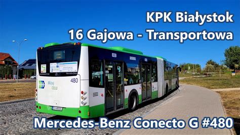 Kpk Bia Ystok Linia Mercedes Benz Conecto G Youtube