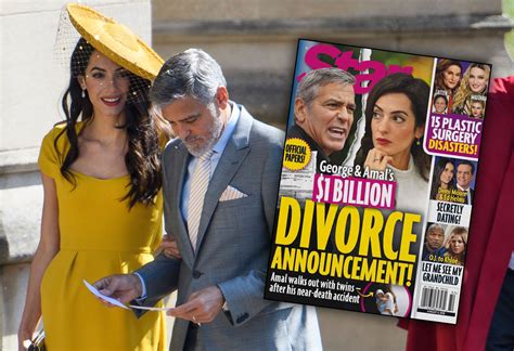 George and Amal Clooney Headed For Divorce Post Scooter Accident?