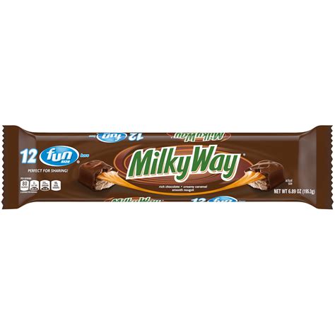 Milky Way Original Milk Chocolate Candy Bars 6 89 Oz Pack Of 12