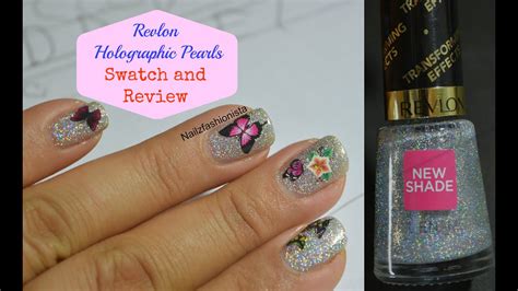 Revlon Transforming Effects Top Coats Holographic Pearls Swatch And Review Nailzfashionista