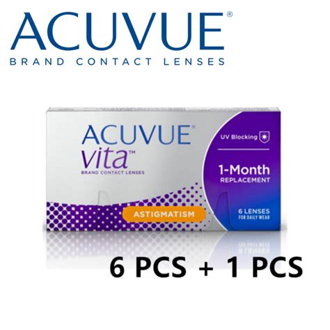 Acuvue Vita Toric Monthly Disposable Clear Lenses (6pcs) - My Lens