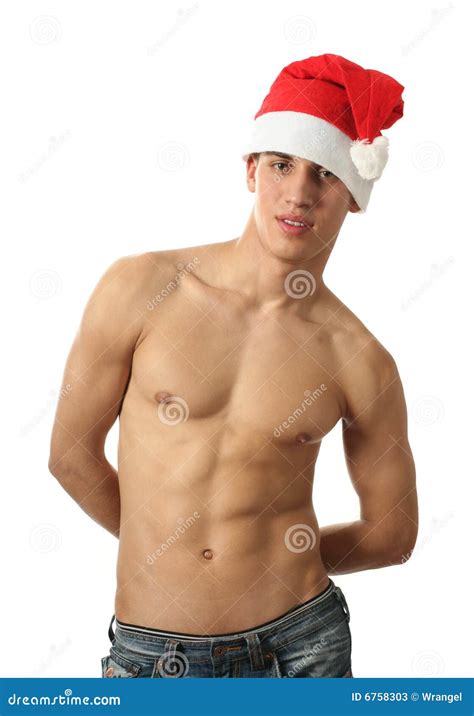 Papai Noel Sexy Imagem De Stock Imagem De Macho Feriado 6758303