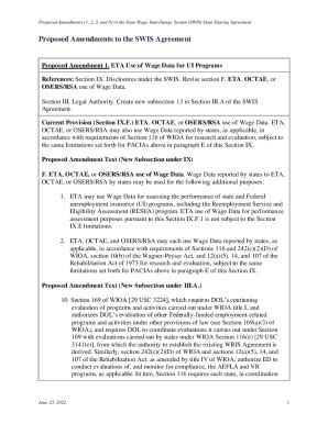 Fillable Online Dol GovagenciesetaWage Interchange SystemsU S