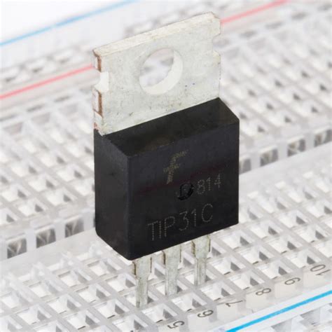 Tip31 Medium Power Linear Switching Npn Transistor Protostack