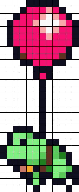 The Pixel Art Pattern Is Made With Squares And Pixels