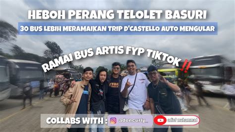 KLAKSON TELOLET BASURI AUTO MENGULAR DI D CASTELLO SUBANGBERSAMA