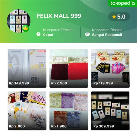 Toko FELIX MALL 999 Online Produk Lengkap Harga Terbaik Tokopedia