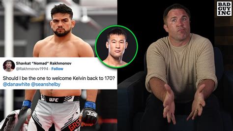 Shavkat Rakhmonov Calls Out Kelvin Gastelum YouTube