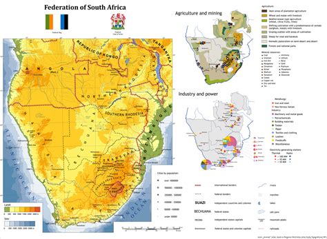 Federation Of South Africa Alternate History Map By Jeremak J On