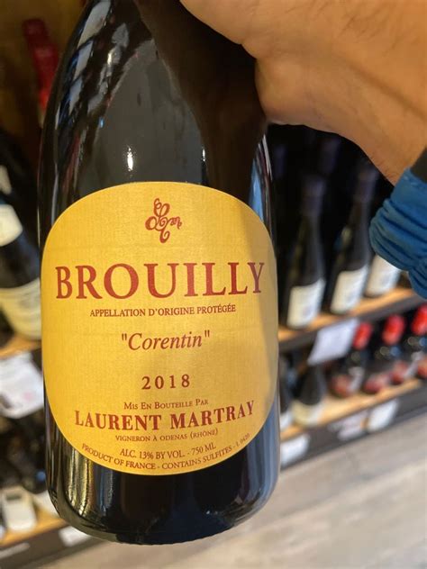 Laurent Martray Brouilly Sur Pierreux France Burgundy