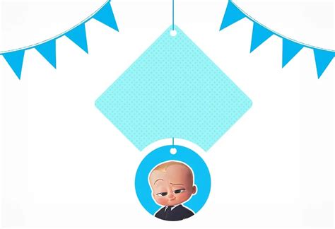 Boss Baby Shower Theme Invitation Decoration And Food Ideas