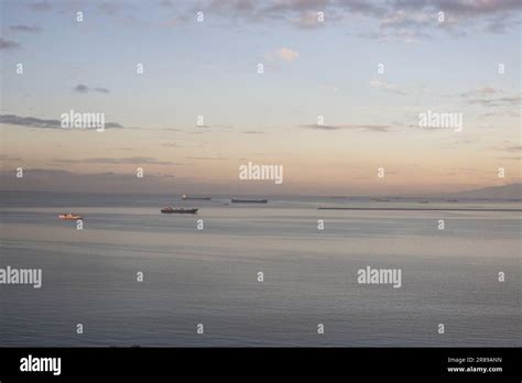 Ships In Manila Bay Stock Photo Alamy