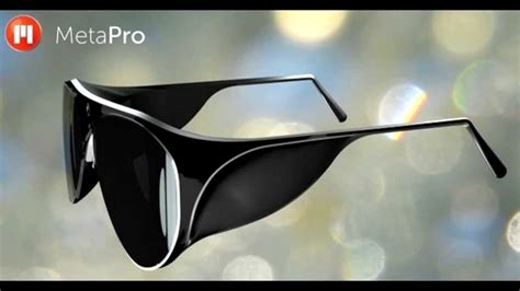 Meta Pro Augmented Reality Glasses Youtube