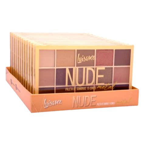 Luisance Paleta De Sombras Nude Metal L Und Distribuidora