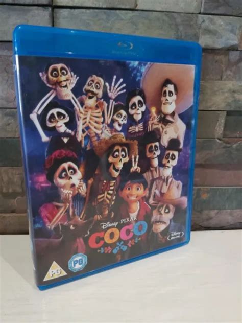 DISNEY PIXAR COCO Blu Ray 2018 Excellent Condition Animation 3 50