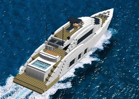 Luxury Sport Yacht Lego Boat Sport Yacht Lego