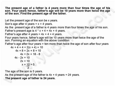 Problems On Ages Age Problems Model Aptitude Problem On Ages