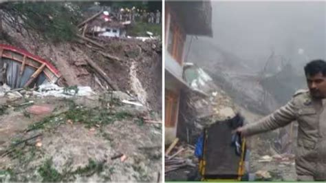 Himachal Pradesh Rain Updates 9 Dead In Shimla Temple Collapse And Over