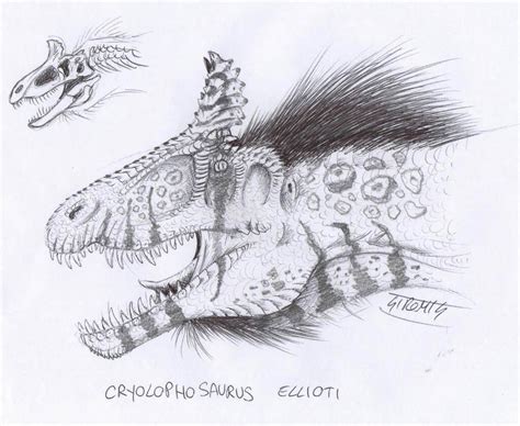 Cryolophosaurus Ellioti By Siromis91 On Deviantart