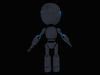 D Model Cute Robot Rigged Male D Model Low Poly Vr Ar Low Poly