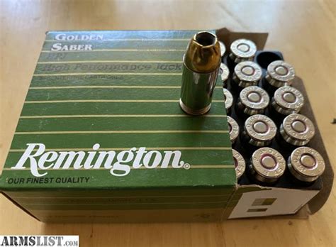 Armslist For Sale Remington Golden Saber Acp P Gr Jhp