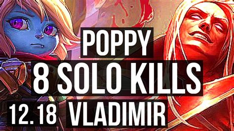 Poppy Vs Vlad Top 8 Solo Kills 2 3m Mastery 900 Games Kr