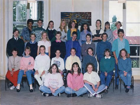 Photo de classe Classe 4e A 1988 1989 de 1989 Collège Le Rosaire