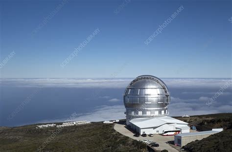 Gran Telescopio Canarias, La Palma - Stock Image - C046/2729 - Science ...