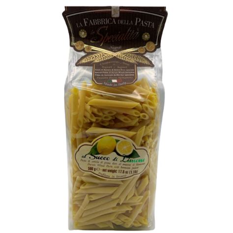 Pennette Au Citron Gr Safi Sp Cialit Italienne