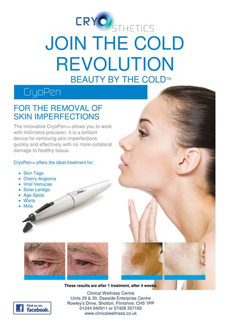 North Wales And Chester Clinical Wellness Centre Cryosthetic Skin Care